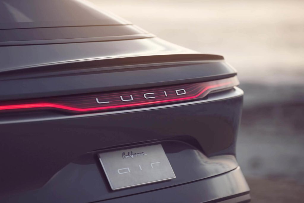 Lucid Motor Air | ©2019 Lucid Motors, Inc.